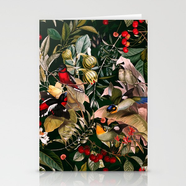 Floral and Birds XXV Stationery Card Gallery Image 2
