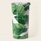 Tropical banana leaves IV Travel Mug Gallery Image 2