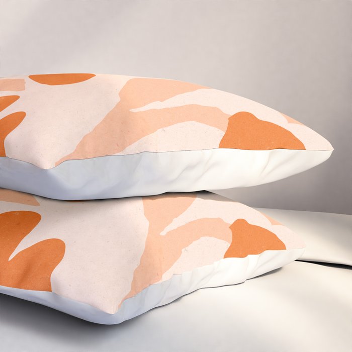 Tulips flower art. Cottagecore aesthetic  Pillow Sham Gallery Image 3