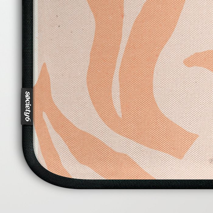 Tulips flower art. Cottagecore aesthetic  Laptop Sleeve Gallery Image 3