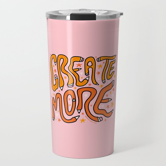 Create More Travel Mug Gallery Image 1
