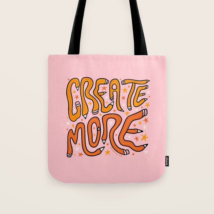 Create More Tote Bag Gallery Image 1