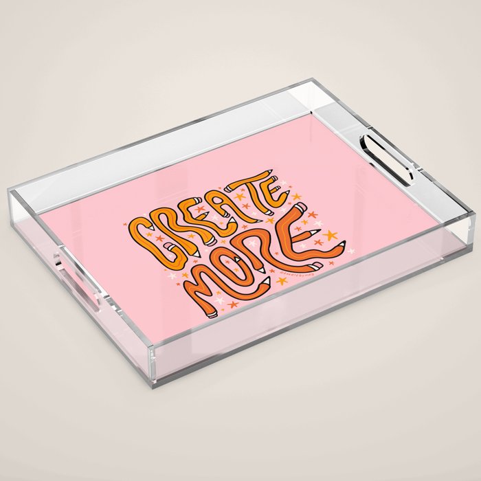 Create More Acrylic Tray Gallery Image 1