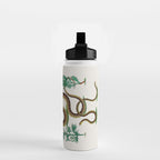 Albertus Seba Three Snakes Illustration Locupletissimi rerum naturalium thesauri accurata descriptio Water Bottle Gallery Image 2