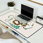Albertus Seba Three Snakes Illustration Locupletissimi rerum naturalium thesauri accurata descriptio Desk Mat Gallery Image 2