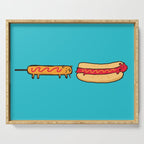 Dog Eat Dog World Serving Tray Gallery Image 1