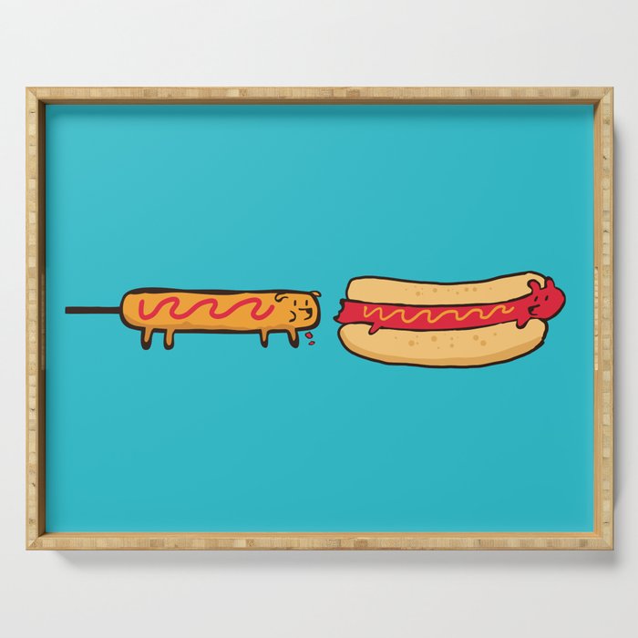 Dog Eat Dog World Serving Tray Gallery Image 1
