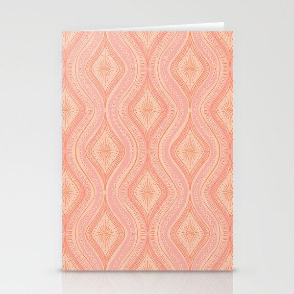 Hand-drawn Symmetrical Pattern #2 Stationery Card Gallery Image 2