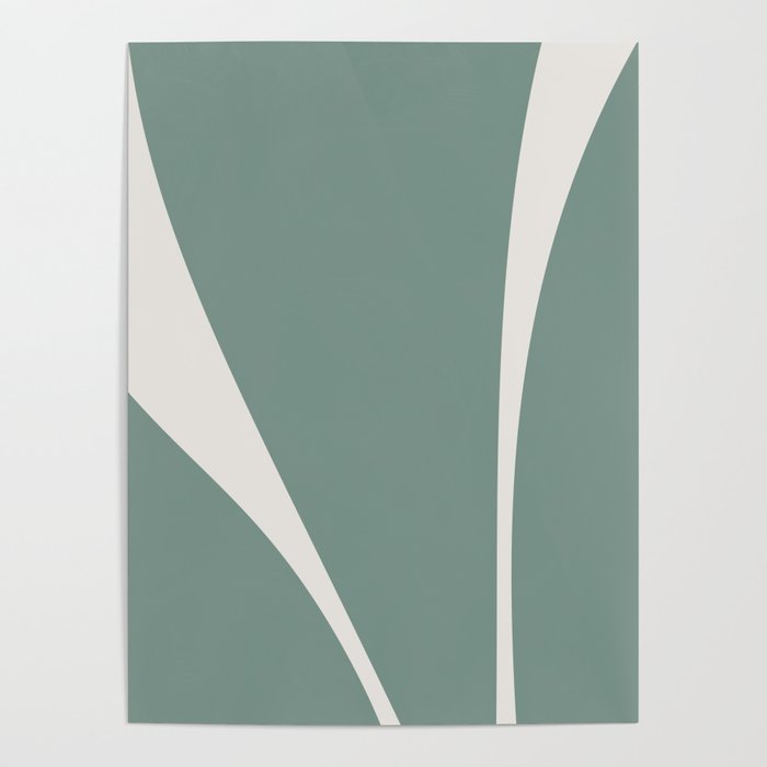 Minimalist Plant Abstract XXVIII Poster Gallery Image 1