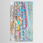 Ride Down The River - San Antonio, Texas Tablecloth Gallery Image 2