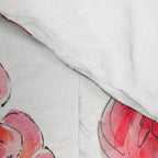 Red Geranium Pattern Comforter Gallery Image 4