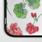 Red Geranium Pattern Laptop Sleeve Gallery Image 3