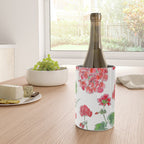 Red Geranium Pattern Wine Chiller Gallery Image 4