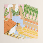 Kawa Tea #illustration #fashion Wrapping Paper Gallery Image 3