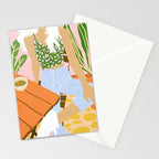 Kawa Tea #illustration #fashion Stationery Card Gallery Image 2
