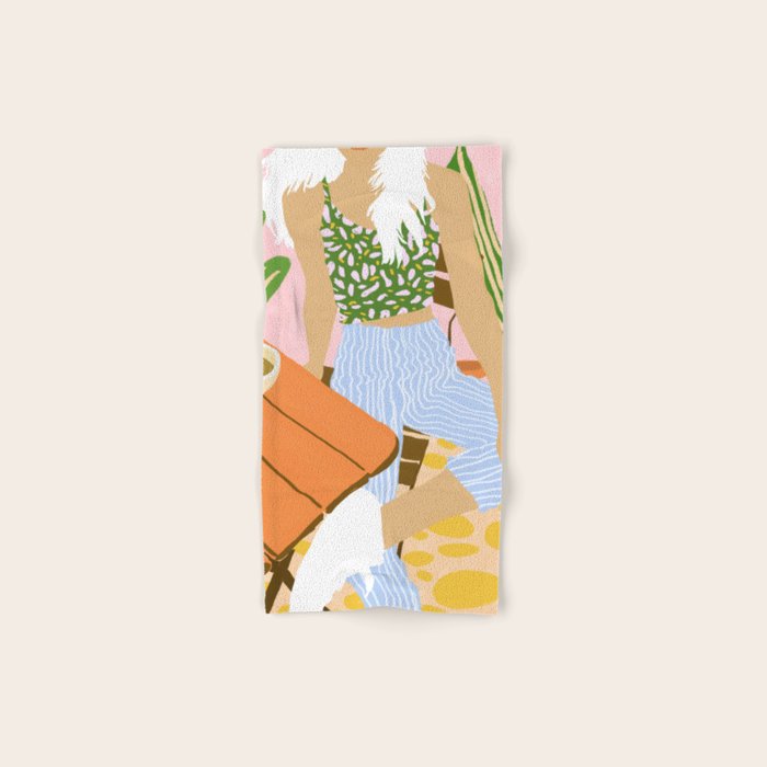 Kawa Tea #illustration #fashion Towels Gallery Image 1