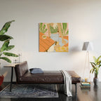 Kawa Tea #illustration #fashion Wood Wall Art Gallery Image 2