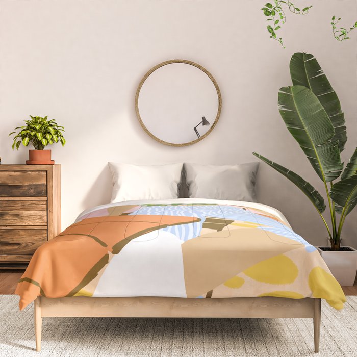 Kawa Tea #illustration #fashion Comforter Gallery Image 3