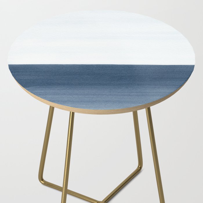 Ocean Watercolor Painting No.1 Side Table Gallery Image 2