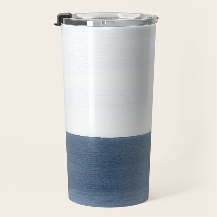 Ocean Watercolor Painting No.1 Travel Mug Gallery Image 3
