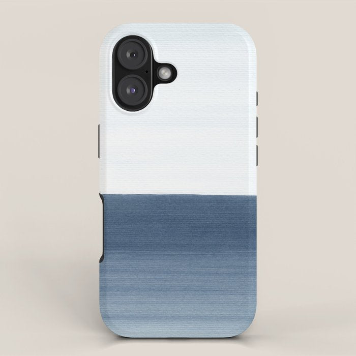 Ocean Watercolor Painting No.1 iPhone Case Gallery Image 1