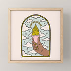 Capricorn Ice Cream Mini Art Print Gallery Image 1