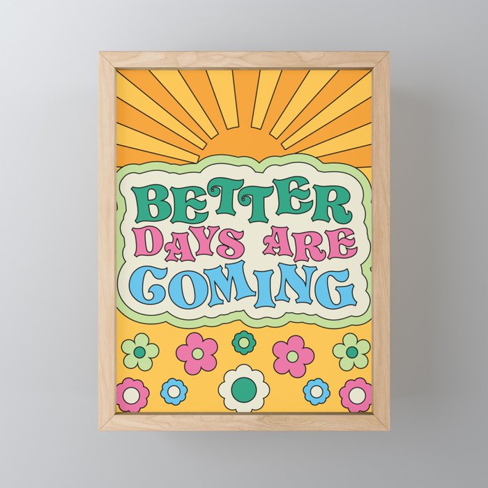 Better Days Mini Art Print Gallery Image 1