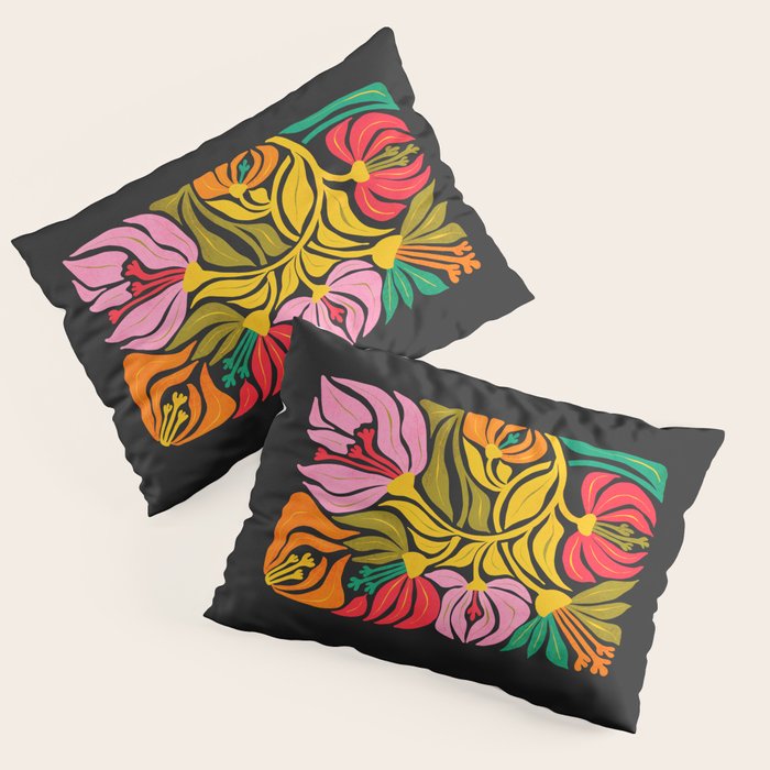 Night Flowers: Fleurs de Nuit | Matisse Edition Pillow Sham Gallery Image 3