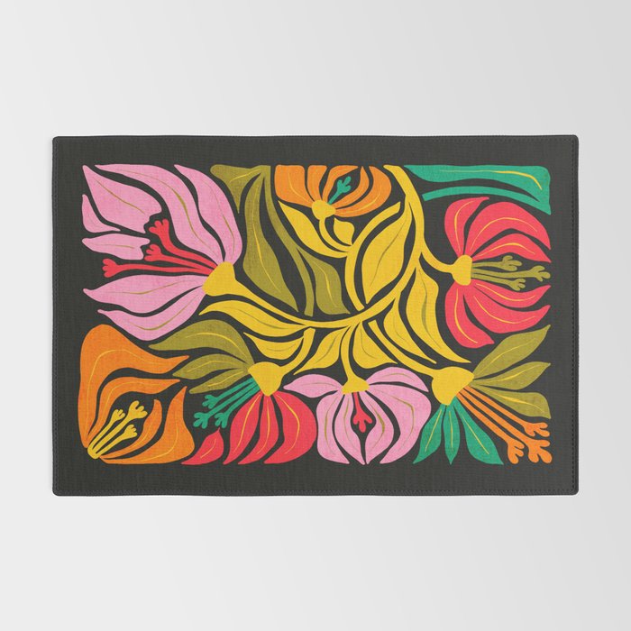 Night Flowers: Fleurs de Nuit | Matisse Edition Rug Gallery Image 2