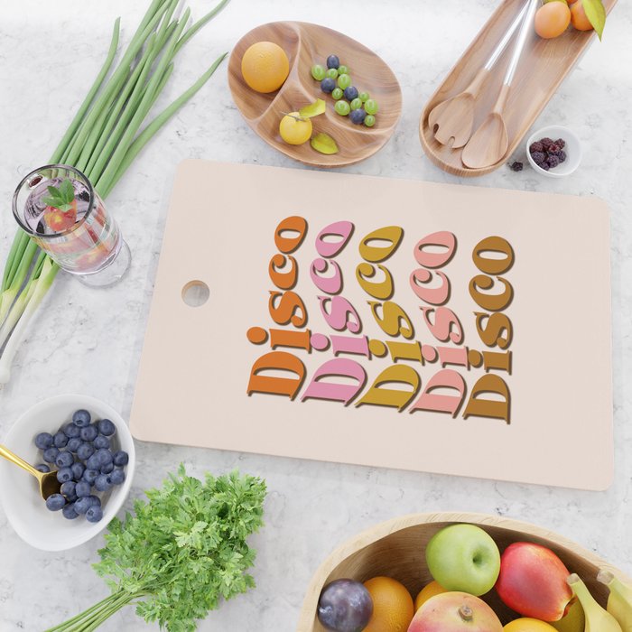 Groovy Disco Disco Cutting Board Gallery Image 2
