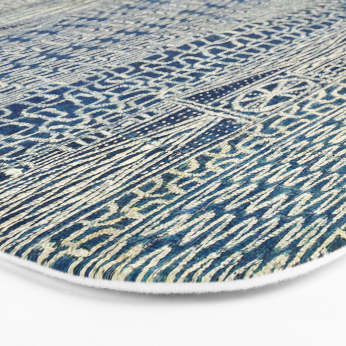 Ndop Cameroon West African Textile Print Bath Mat Gallery Image 3