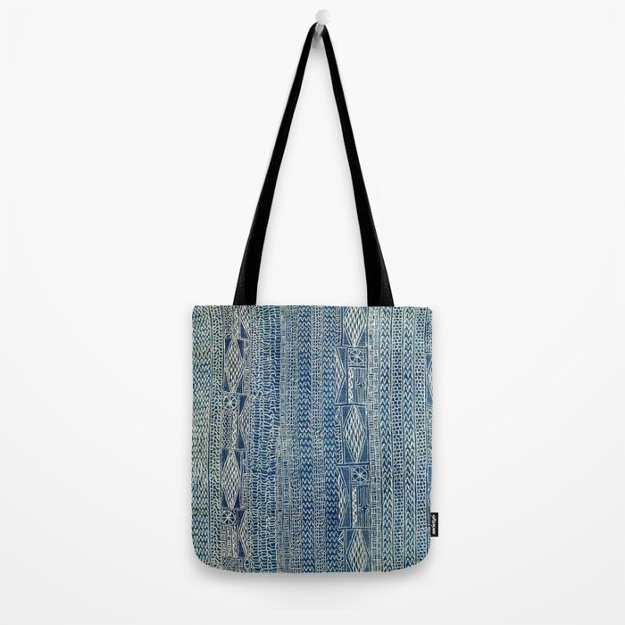 Ndop Cameroon West African Textile Print Tote Bag Gallery Image 2