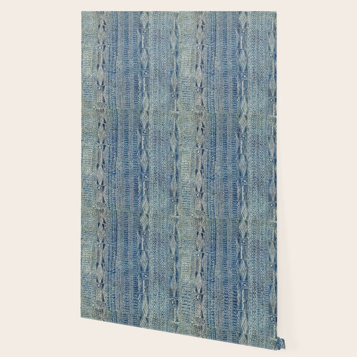Ndop Cameroon West African Textile Print Wallpaper Gallery Image 2