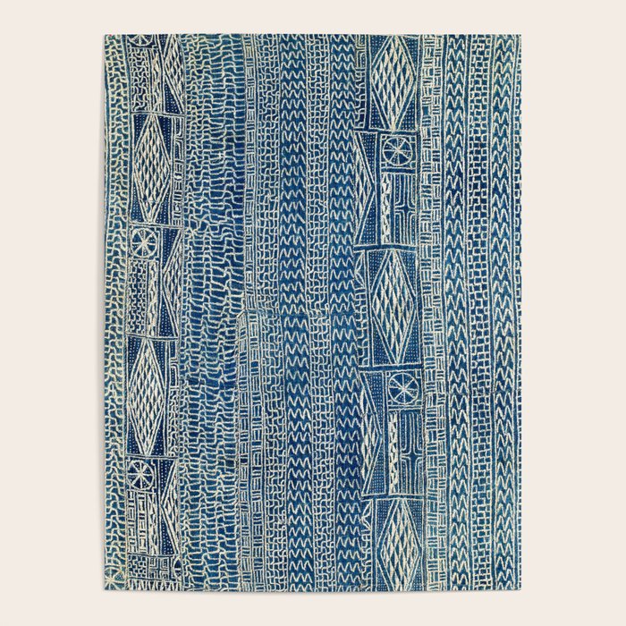 Ndop Cameroon West African Textile Print Poster Gallery Image 4