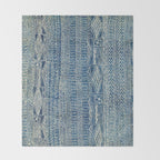 Ndop Cameroon West African Textile Print Throw Blanket Gallery Image 2