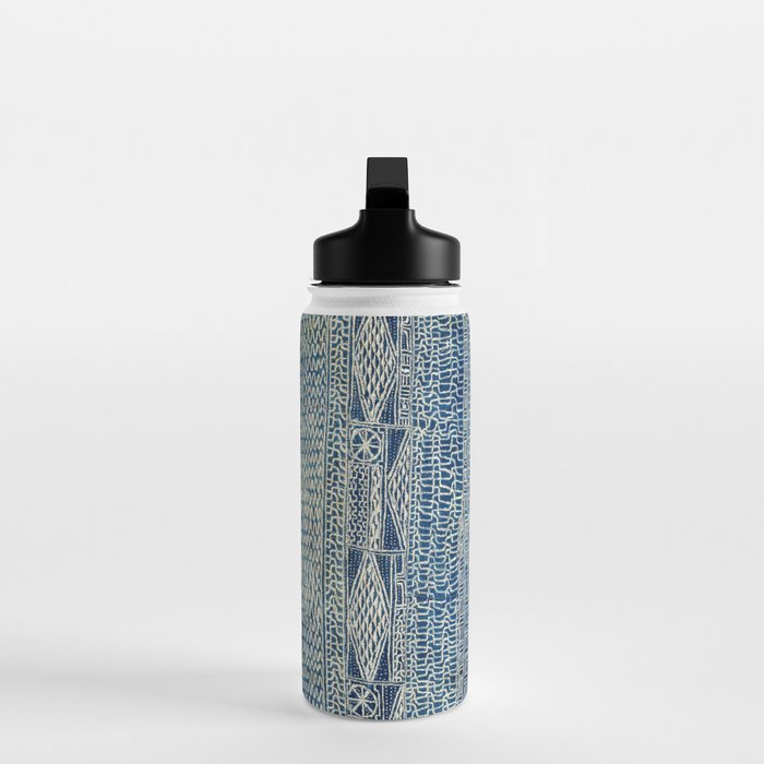 Ndop Cameroon West African Textile Print Water Bottle Gallery Image 3