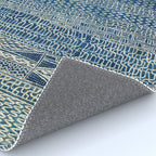 Ndop Cameroon West African Textile Print Rug Gallery Image 4