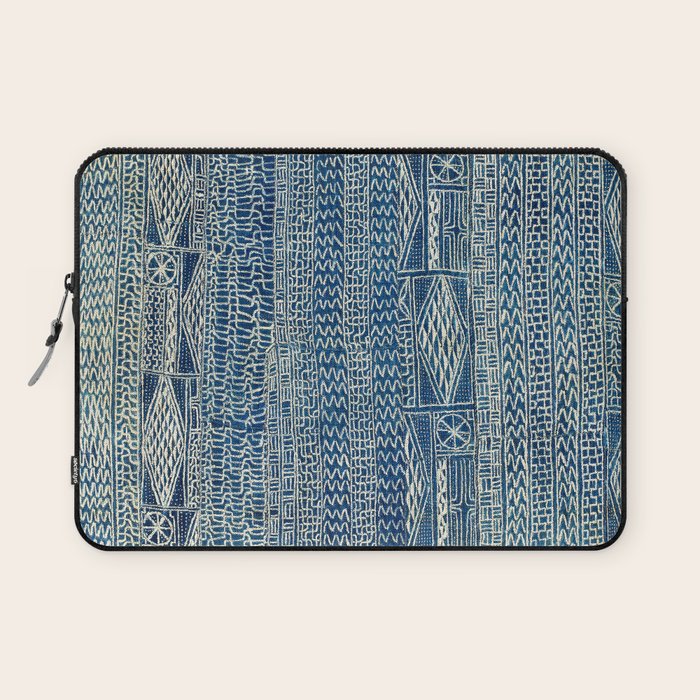 Ndop Cameroon West African Textile Print Laptop Sleeve Gallery Image 1