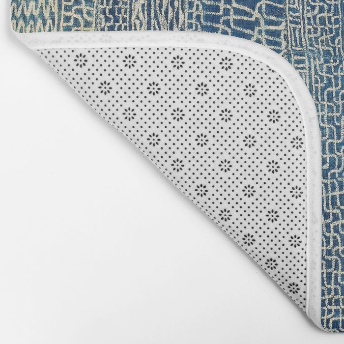 Ndop Cameroon West African Textile Print Bath Mat Gallery Image 2