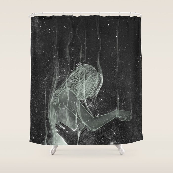 Shitty jody. Shower Curtain Gallery Image 1