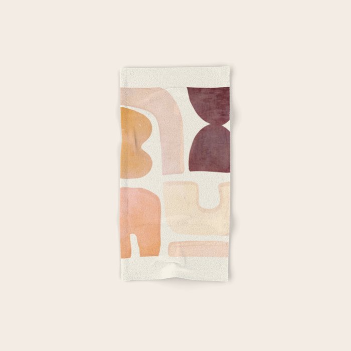 Minimal Shapes 5 Bath Towel Gallery Image 1