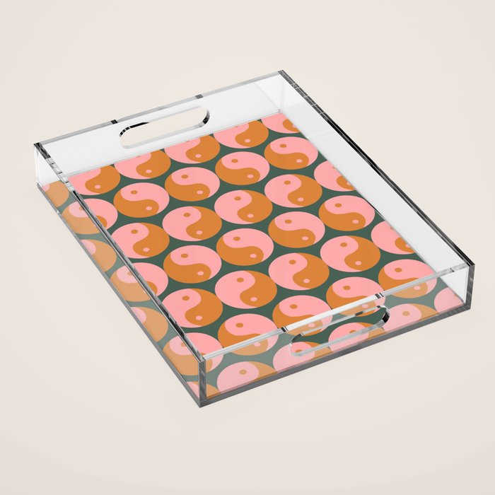 Yin-Yang Acrylic Tray Gallery Image 1