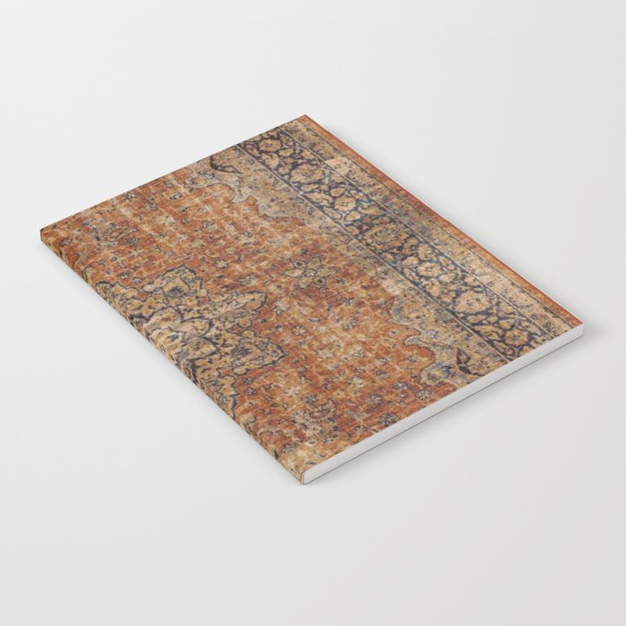 mustard antique rug Notebook Gallery Image 1