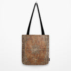 mustard antique rug Tote Bag Gallery Image 2
