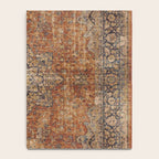 mustard antique rug Notebook Gallery Image 4