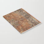 mustard antique rug Notebook Gallery Image 2