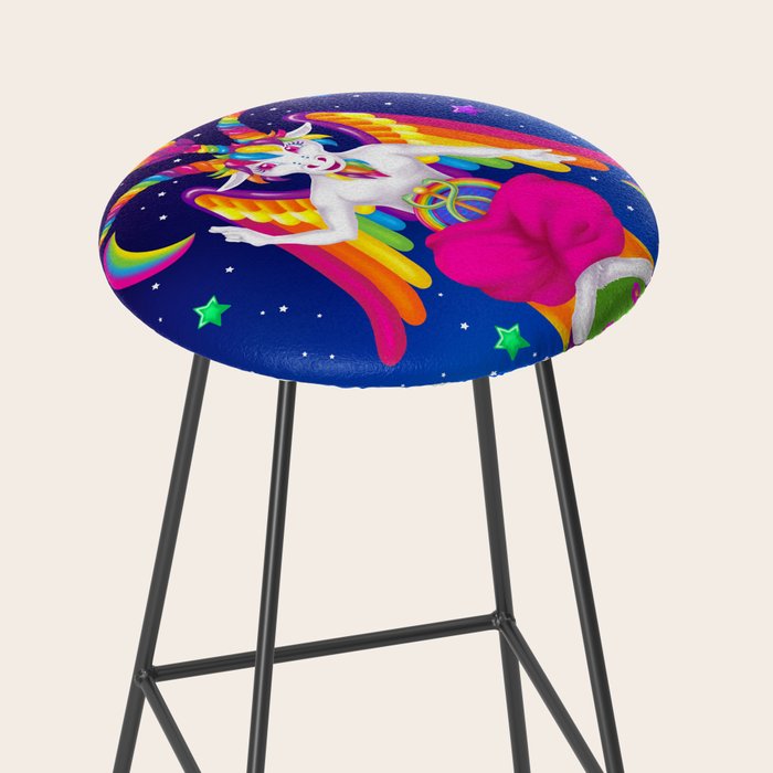 1997 Neon Rainbow Baphomet Stool Gallery Image 2