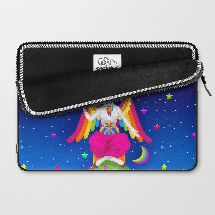 1997 Neon Rainbow Baphomet Laptop Sleeve Gallery Image 2