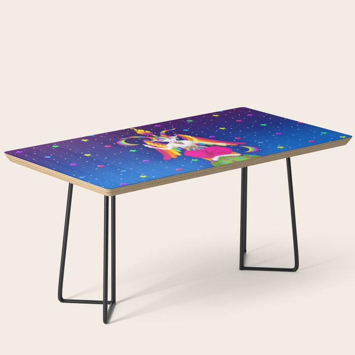 1997 Neon Rainbow Baphomet Coffee Table Gallery Image 1