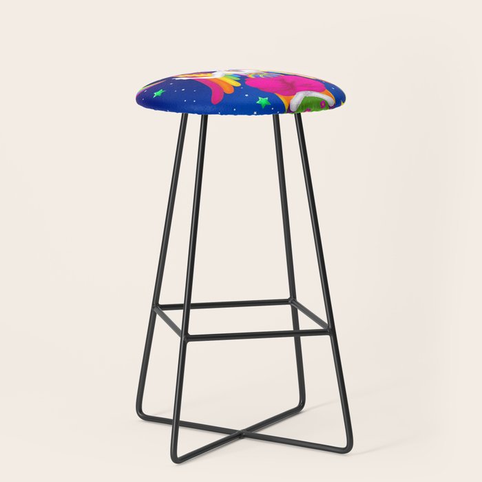 1997 Neon Rainbow Baphomet Stool Gallery Image 1